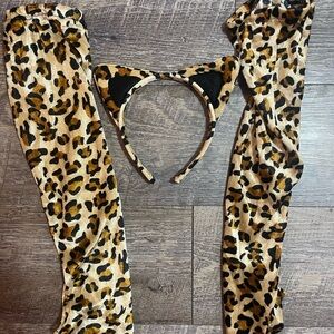 Leopard Print Costume Set